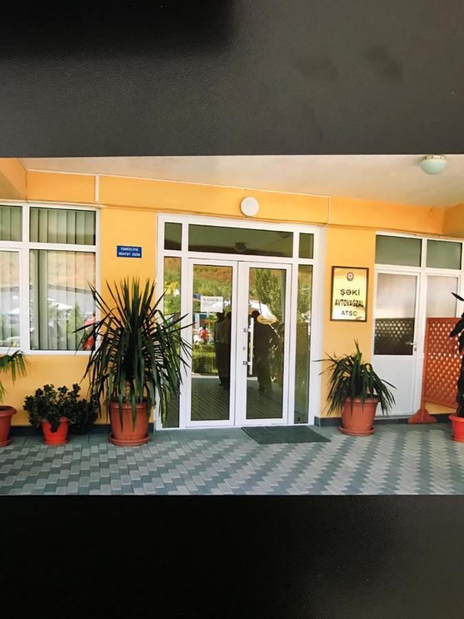 Sheki Avtovagzal Motel Eksteriør billede